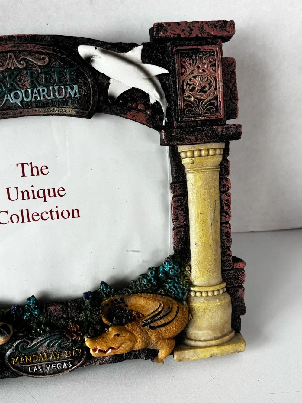 Las Vegas Mandalay Bay Shark Reef 3D Souvenir Picture Frame